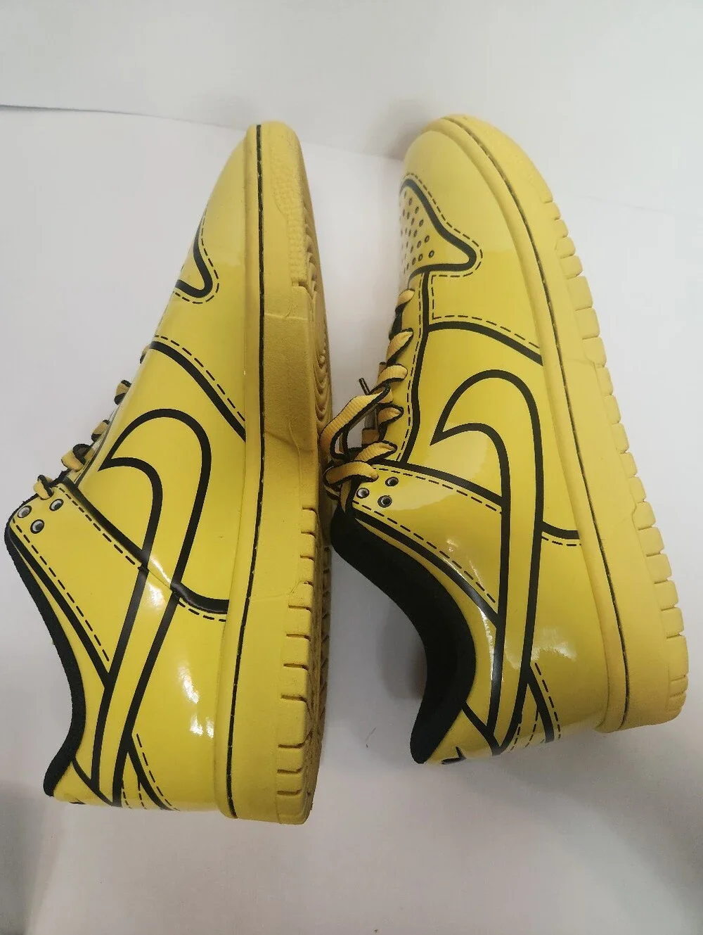 Nike Dunk Low X Lego Yellow Sneakers